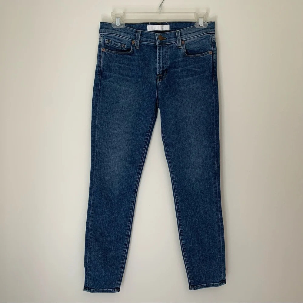 J Brand medium wash ankle skinny jeans 27